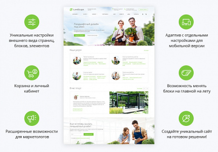 Аспро: Ландшафт – благоустройство и проектирование от разработчика «Аспро» Аспро: Ландшафт – благоустройство и проектирование от разработчика «Аспро»